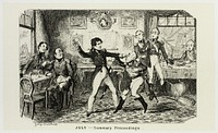 July - Summary Proceedings from George Cruikshank's Steel Etchings to The Comic Almanacks: 1835-1853 by George Cruikshank