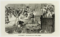 September - Over-Boarded and Under-Lodged from George Cruikshank's Steel Etchings to The Comic Almanacks: 1835-1853 by George Cruikshank
