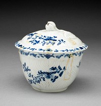 Sugar Bowl and Lid by Worcester Porcelain Factory (Manufacturer)