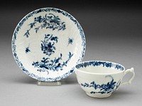 Teacup and Saucer by Worcester Porcelain Factory (Manufacturer)