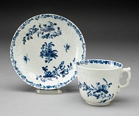 Coffee Cup and Saucer by Worcester Porcelain Factory (Manufacturer)