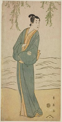 The Actor Segawa Kikunojo III as Chokichi in the Play Suda no Haru Geisha Katagi, Performed at the Kiri Theater in the First Month, 1796 by Katsukawa Shun'ei
