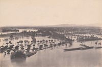 Avignon (Flood of 1856) (Avignon [Inondation de 1856]) by Edouard Denis Baldus
