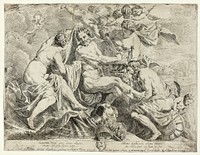 The Deification of Aeneas by Nymphs and Cupids by Daniel van den Dyck