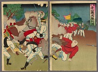 No. 6: Our Troops Gain Victory at Asan (Sono roku, Gazan waga hei shori o eru)