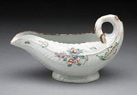 Sauceboat by Worcester Porcelain Factory (Manufacturer)