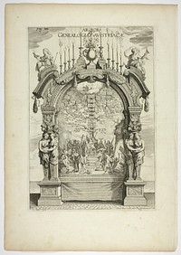 Genealogical Tree of the Austrian Royal Family, plate 32 from Casperius Gevartius, Pompa Introitus Honori Serenissimi Principis Ferdinandi (Triumphal Entry of the Most Serene and Honorable Cardinal-Infante Ferdinand) by Theodoor van Thulden