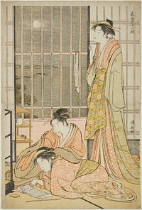 The Ninth Month, from the series "Twelve Months in the South (Minami juni ko)" by Torii Kiyonaga