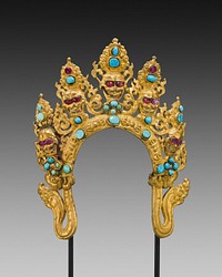 Crown for a Statue of Mahakala