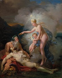 Venus Healing Aeneas by Merry Joseph Blondel