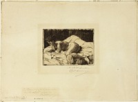 Nude Lying Down by Charles Deering
