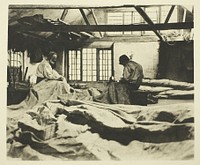 In a Sail-Loft by Peter Henry Emerson