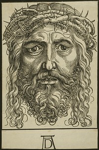 Head of Christ Crowned with Thorns by Hans Sebald Beham