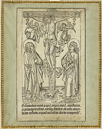 Christ on the Cross with Angels