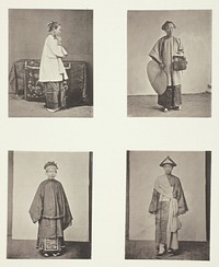 A Canton Lady; The Lady's Maid; A Bride and Bridegroom by John Thomson