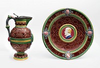 Shakespeare Ewer and Basin by Mintons Ltd.