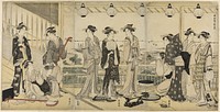 The Four Seasons in the South (Minami Shiki): Summer Scene by Utagawa Toyokuni I