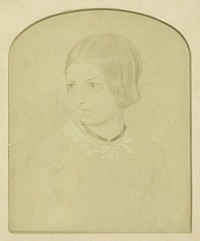 Drawing of Mrs. Craik by Unknown
