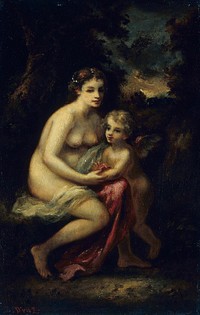 Education of Cupid by Narcisse Virgile Diaz de la Peña