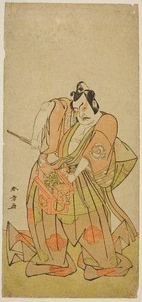 The Actor Nakamura Sukegoro II in an Unidentified Role by Katsukawa Shunsho