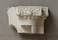 Auditorium Building: Column Capital and Portion of a Frieze by Adler & Sullivan, Architects (Architect)