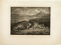 Bengal Tiger by Eugène Delacroix