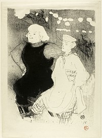 At the Moulin Rouge: the Franco-Russian Alliance by Henri de Toulouse-Lautrec