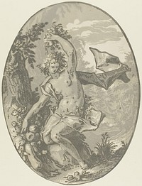 Proserpine, plate five from Demogorgon and the Deities by Hendrick Goltzius