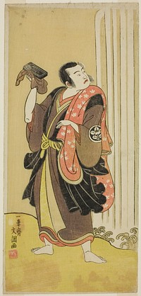 The Actor Ichimura Uzaemon IX as Seigen in the Play Ise-goyomi Daido Ninen, Performed at the Ichimura Theater in the Fall, 1768 by Ippitsusai Buncho