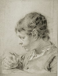 Portrait of a Young Boy by Giovanni Battista Piazzetta
