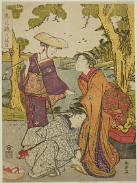 Act Eight: The Bridal Journey from the play Chushingura (Treasury of the Forty-seven Loyal Retainers) by Katsukawa Shun'ei
