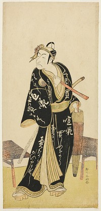 Actor Ichikawa Danjûrô V as Sukeroku in “The Seven Guises of Soga” (“Nanakusa Yosooi Soga”) by Katsukawa Shunkо̄