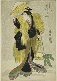 The actor Segawa Senjo as Shirotae by Utagawa Toyokuni I