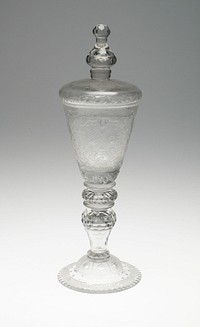 Goblet with Cover by Johann Heinrich Balthasar Sang