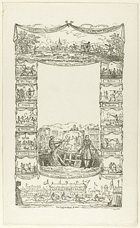 Anecdotes: Border for a Title Page by George Cruikshank