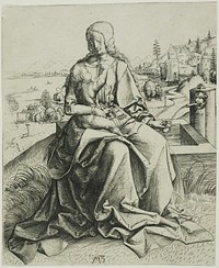 The Madonna by the Fountain by Master M.Z.