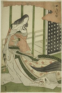 The Third Princess (Nyosan no miya) by Utagawa Toyokuni I