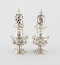 Pair of Casters by Paul de Lamerie