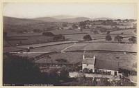 Vale of Clwyd from Denbigh Castle by Francis Bedford