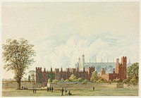 Eton from the Playing-Fields by George Pyne