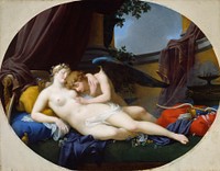 Cupid and Psyche by Jean Baptiste Regnault