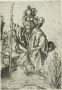 St. Christopher by Martin Schongauer