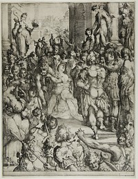 The Martyrdom of Saint Lucy by Jacques Bellange