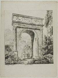 Susa Arch by Louis Pierre Baltard