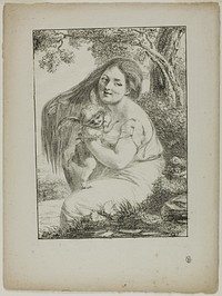 Cupid and a Young Woman by Dominique-Vivant Denon