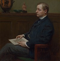 Portrait of Charles Lawrence Hutchinson by Julius Gari Melchers