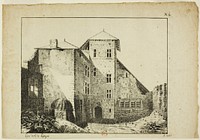 Tivoli, plate four from Views and Buildings of Italy by Lameau