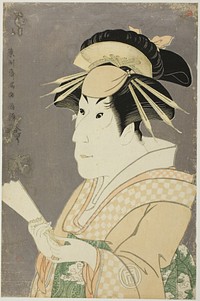 The actor Sanogawa Ichimatsu III as Onayo by Tōshūsai Sharaku