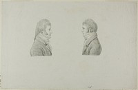 Portraits of King Louis Philippe & Antoine Philippe d'Orleans, duc de Montpensier by Antoine Philippe d'Orléans