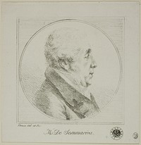 Profile Portrait of Monsieur de Sommariva by Dominique-Vivant Denon